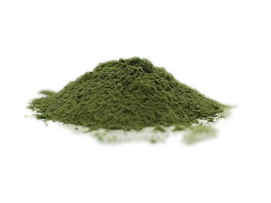 Erba di avena biologica in polvere