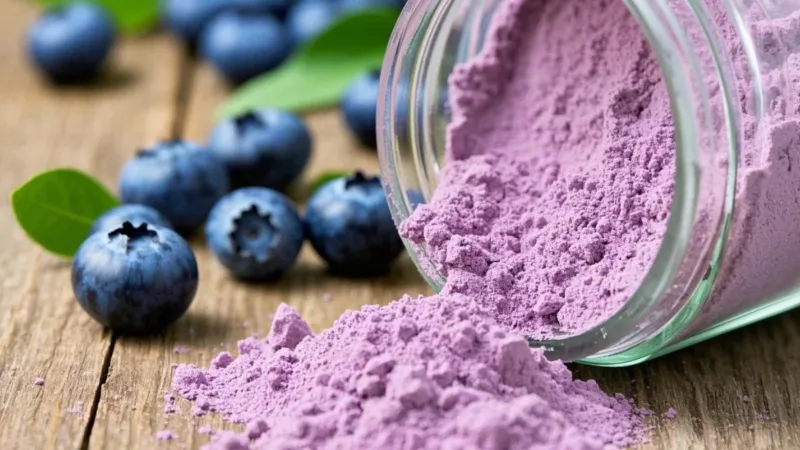 Scatenate Il Potere Viola Della Natura: Polvere Di Mirtillo Biologico Vs. Polvere Di Succo: Quale Gigante Antiossidante Vince Nella Vostra Dispensa? Organic Blue Berry Juice Powder