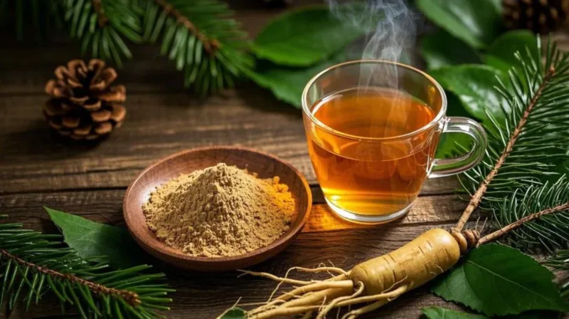 Estratto Di Ginseng Siberiano Biologico In Polvere: Scatena L'Energia E La Resilienza Antica In Un Mondo Moderno Organic Siberian Ginseng Extract