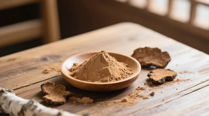 Polveri Di Fungo Chaga Biologico Ed Estratto: Il Superfungo Dell'Artico Che Ridefinisce Il Benessere Globale Organic Chaga Mushroom Powder