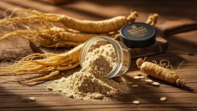 Porta Alla Luce La Vitalità Ancestrale: Polvere Di Radice Di Ginseng Biologica Contro Estratto Contro Fresco: Il Tuo Arsenale Adattogeno Organic Fresh Ginseng Powder