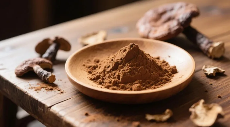 Il Potere Senza Tempo Della Polvere E Dell'Estratto Di Reishi Biologico: L'Adattogeno Della Natura Per Immunità, Longevità E Benessere Olistico Organic Reishi Powder