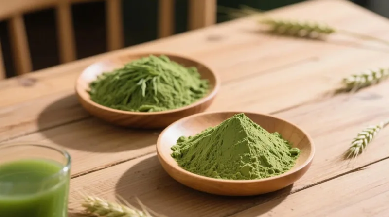 Polvere Di Grano Germogliato Biologico E Polvere Di Succo: Dal Detox Ancestrale Al Biohacking Moderno Organic Wheat Grass Juice Powder &Amp; Organic Wheatgrass Powder