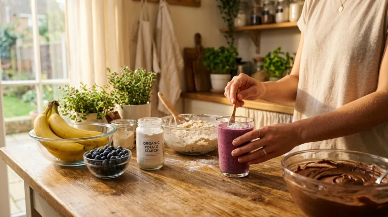 La Fecola Di Patate È Buona O Cattiva Per Te? Il Paradosso Dei Carboidrati Della Fecola Di Patate Biologica Is Potato Starch Good Or Bad For You The Carb Paradox Of Organic Potato Starch Powder