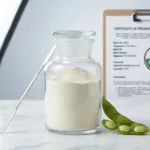 Proteina di soia biologica: sicurezza e benefici