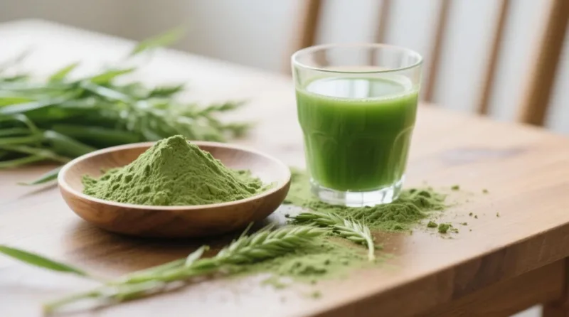 Posso Bere La Polvere Di Erba D'Orzo Ogni Giorno? Il Boost Verde Quotidiano Di Polvere Di Erba D'Orzo Biologica E Polvere Di Succo Organic Barley Grass Powder &Amp; Juice Powder