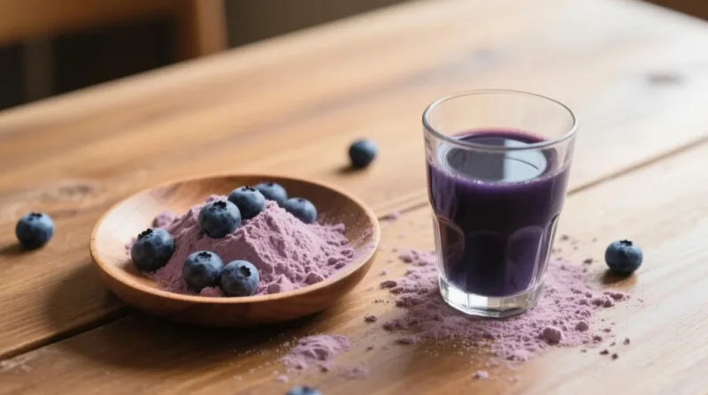 A Cosa Serve La Polvere Di Mirtillo? Scopri Il Potere Della Polvere Di Mirtillo Biologica E Del Succo In Polvere Organic Blueberry Powder