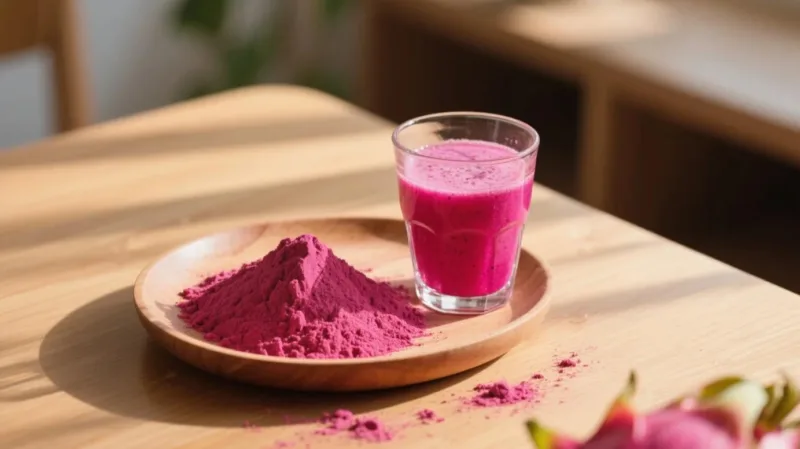 Benefici Del Frutto Del Drago Per La Salute: Nutrimento Vibrante Dal Superfrutto Biologico Organic Dragon Fruit Powder