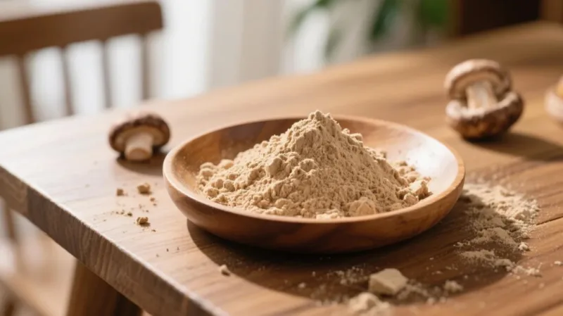 Consumo Quotidiano Di Funghi Shiitake: Benefici Per La Salute E Guida Alla Sicurezza Organic Shiitake Powder