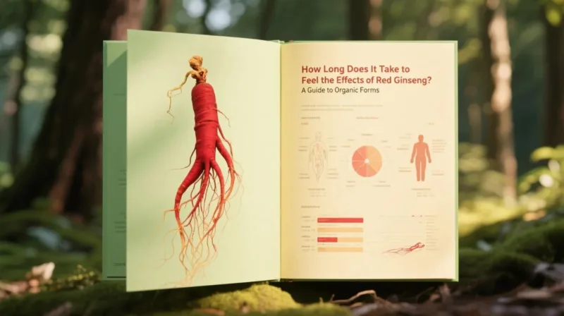 Quanto Tempo Serve Per Sentire Gli Effetti Del Ginseng Rosso? Tempi Di Radice, Polvere Ed Estratto Biologici How Long Does It Take To Feel The Effects Of Red Ginseng