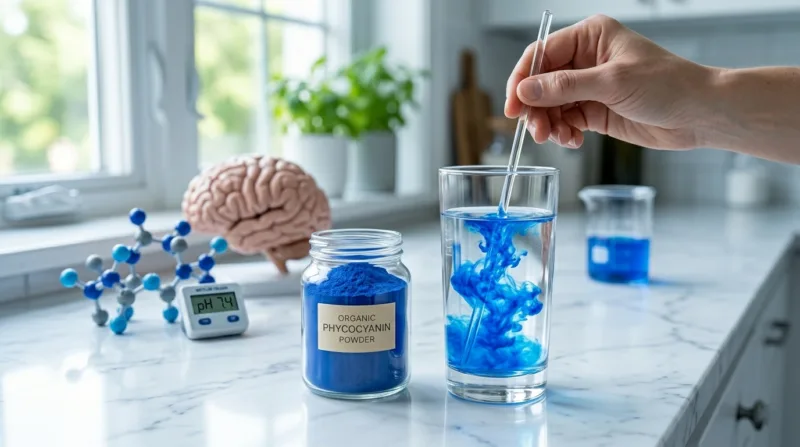 Ficocianina: Benefici Per La Salute Del Cervello, Antiossidanti E Antinfiammatori Phycocyanin Brain Health, Antioxidant, And Anti-Inflammatory Benefits