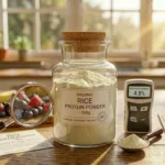 Proteine del riso: sicurezza e qualità