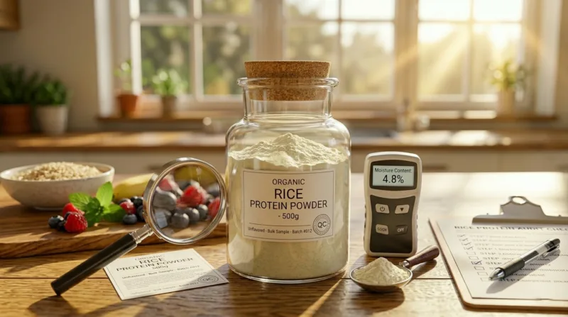 Proteine Del Riso: Guida Alla Sicurezza — Metalli Pesanti, Verifica Della Qualità E Selezione Organic Rice Protein Safety Guide Heavy Metals, Quality Indicators, Dosage, And How To Choose