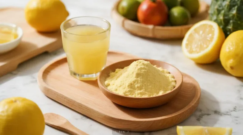Ravviva La Tua Vita In Modo Naturale: Scopri Il Brillante Potere Del Limone In Polvere Biologico! Organic Lemon Powder &Amp; Juice