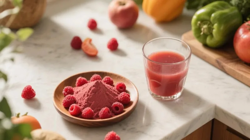 Desideri Il Gusto Vibrante E La Bontà Dei Lamponi? Scopri Le Polveri Di Lampone Biologiche! Organic Raspberry Powder &Amp; Juice