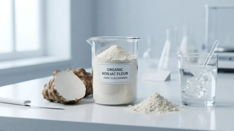 Che Cos’È La Farina Di Konjac Biologica E Perché Sta Guadagnando Popolarità Nell’Industria Degli Alimenti Salutistici? What Is Organic Konjac Flour Composition, Functional Properties And Food Applications