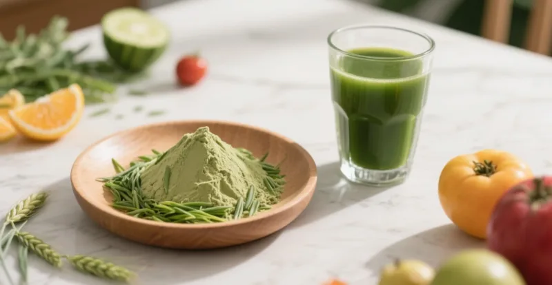 Perché Scegliere La Polvere Di Orzo Giovane Biologica Rispetto Ad Altri Superfood Verdi? Organic Barley Grass Powder