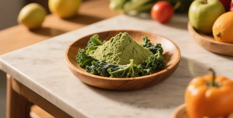 Polvere Di Matcha, Energia Naturale: Vitalità Quotidiana Con Il Tè Verde Biologico Organic Kale Powder