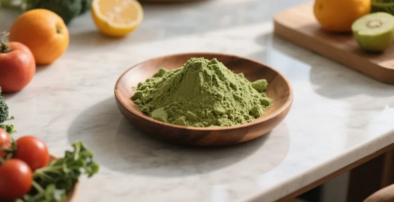 Come La Polvere Di Cavolo Riccio Biologico Aiuta A Rafforzare Il Sistema Immunitario E Il Benessere Generale Organic Kale Powder