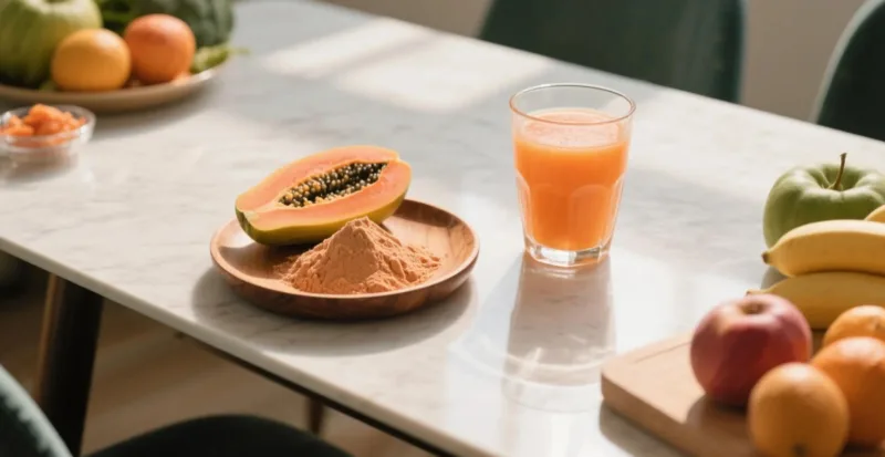 Perché Scegliere La Polvere Di Papaya Biologica Per Le Vostre Formulazioni Di Alimenti E Bevande Funzionali? Organic Papaya Powder &Amp; Juice
