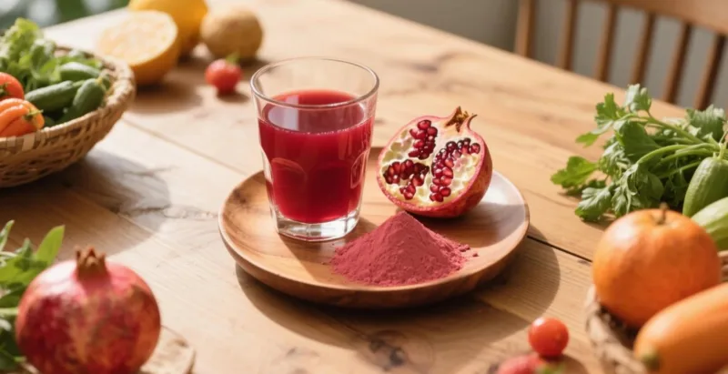 Selezione Della Polvere Di Melograno: Guida Completa Agli Standard Di Qualità Biologica Organic Pomegranate Powder
