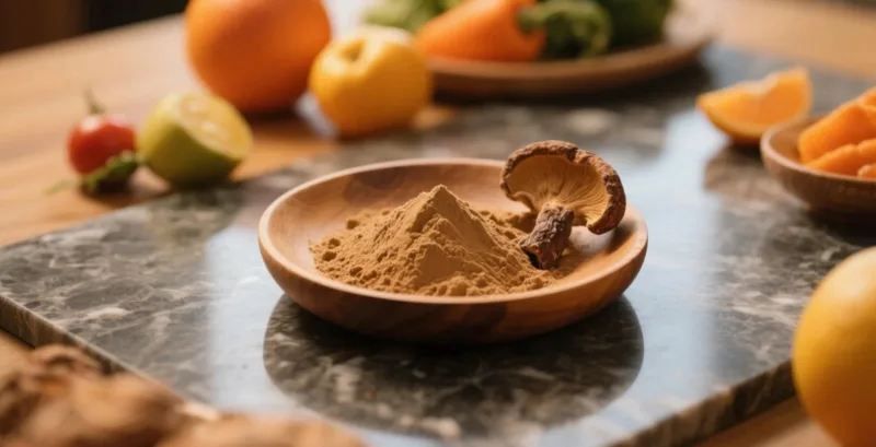 Scopri I Benefici Per La Salute Della Polvere Di Fungo Reishi Biologica Per Il Benessere Quotidiano Organic Reishi Mushroom Powder