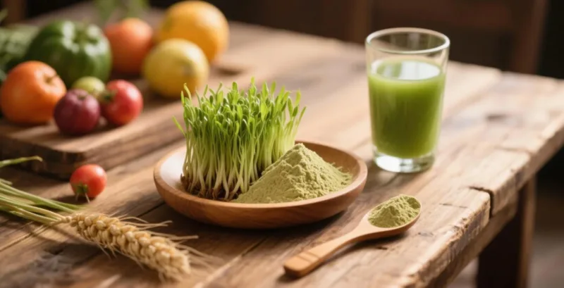 Sblocca La Vitalità Verde: La Tua Guida Per Scegliere La Migliore Polvere Di Erba Di Grano Biologica Organic Wheatgrass Juice Powder