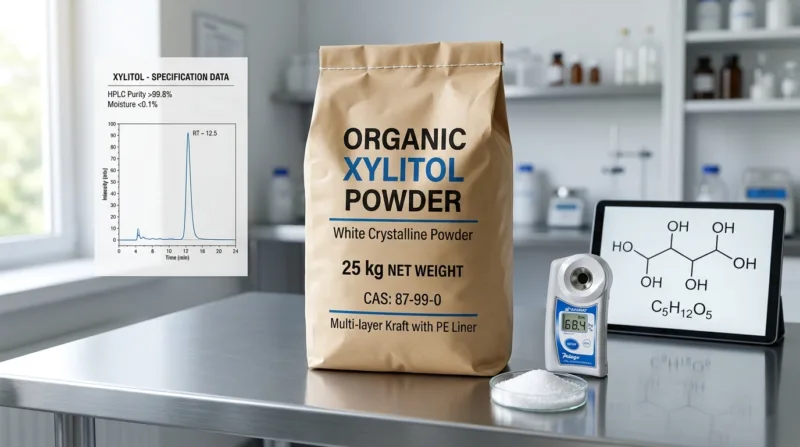 Guida Tecnica Alla Polvere Di Xilitolo: Standard Di Purezza E Applicazioni Come Dolcificante Organic Xylitol Powder Technical Specifications And Formulation Guide — Purity, Applications, And Sweetener Comparison