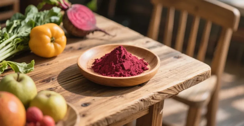 I 10 Principali Benefici Dell'Aggiunta Di Polvere Di Barbabietola Biologica Alla Tua Dieta Quotidiana Organic Beet Root Powder