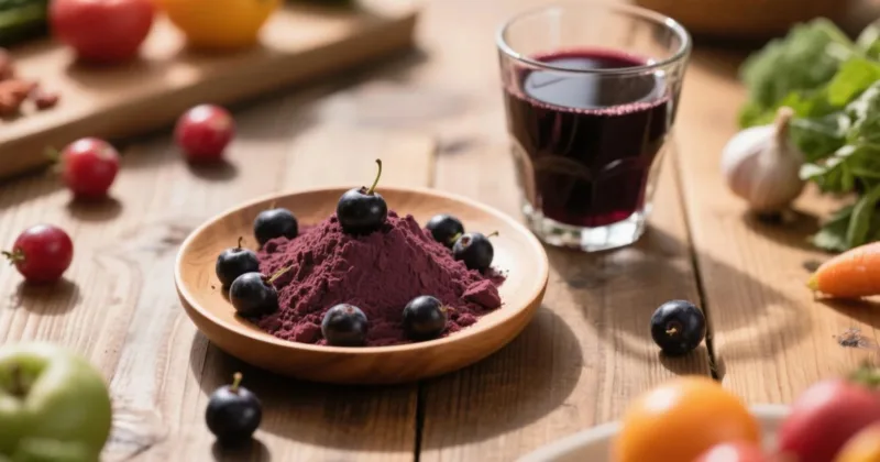 Perché La Polvere Di Ribes Nero Biologico Rivoluziona Le Bevande Funzionali Organic Black Currant Powder