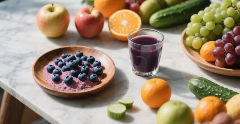 5 Benefici Sorprendenti Della Polvere Di Succo Di Mirtillo Biologico Per La Salute Del Cuore Organic Blueberry Powder