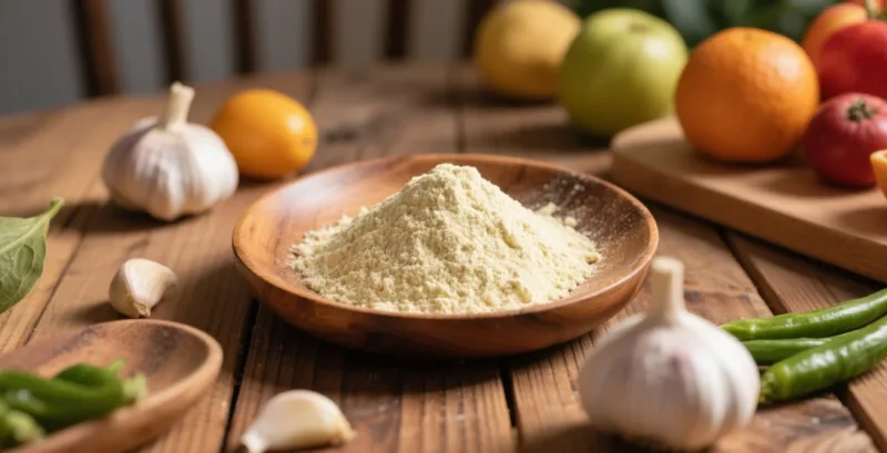 I 5 Principali Vantaggi Dell'Uso Della Polvere D'Aglio Biologica In Condimenti E Salse Organic Garlic Powder