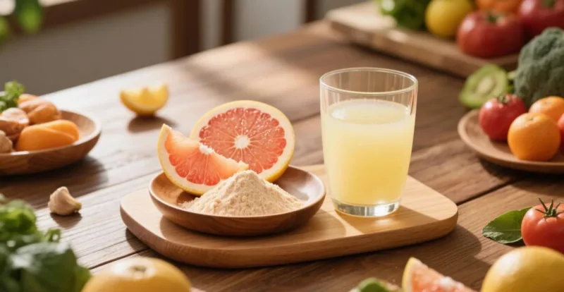 Perché La Polvere Di Pompelmo Biologica È Il Superfood Definitivo Per La Vostra Salute Quotidiana Organic Grapefruit Powder &Amp; Juice Powder