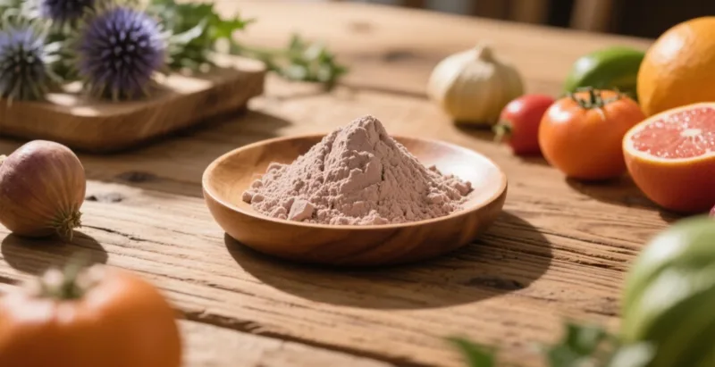 Come Può La Polvere Di Estratto Di Cardo Mariano Biologica Supportare Naturalmente La Salute Del Tuo Fegato? Organic Milk Thistle Powder