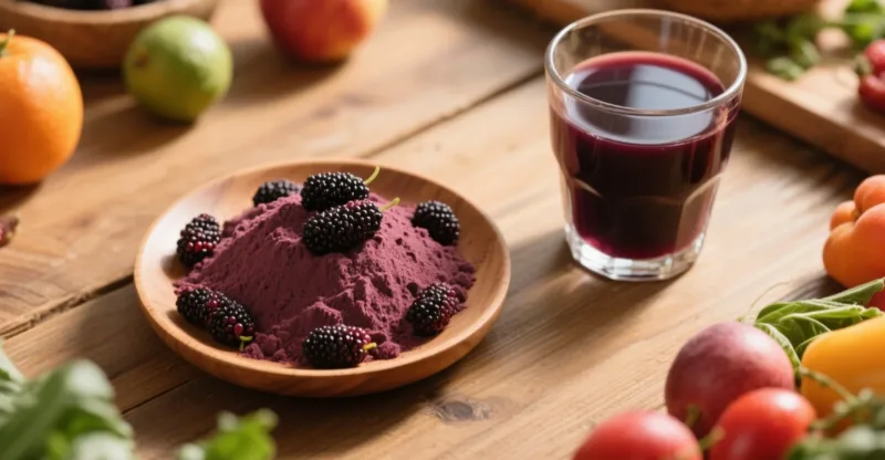Come La Polvere Di Succo Di Gelso Biologica Supporta La Disintossicazione Naturale Organic Mulberry Powder &Amp; Juice