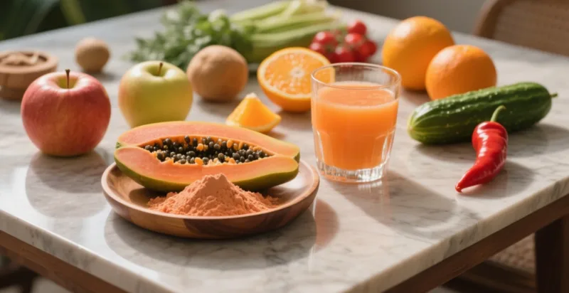 Esplorare I Benefici Per La Salute Digestiva Della Polvere Di Papaya Biologica Per I Marchi Di Integratori Organic Papaya Powder &Amp; Juice