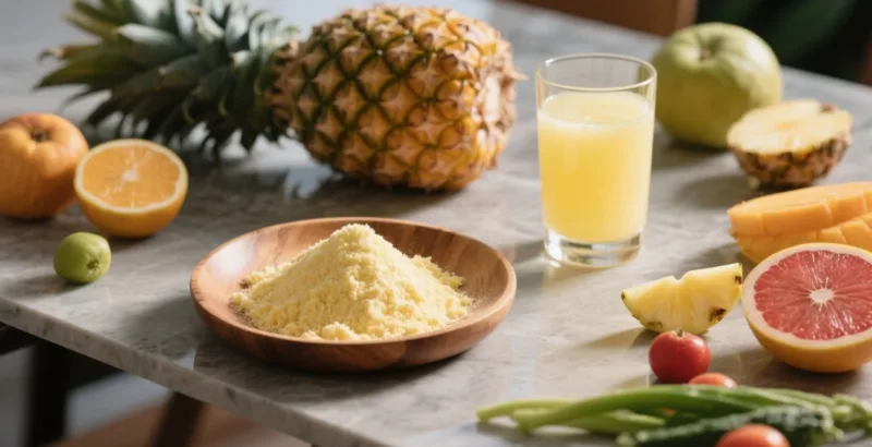 Perché Scegliere La Polvere Di Ananas Biologica Per Le Vostre Applicazioni Alimentari E Per Bevande? Organic Pineapple Powder &Amp; Juice