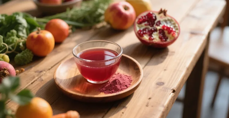 Come La Polvere Di Melograno Biologica Può Aumentare L'Apporto Quotidiano Di Antiossidanti Organic Pomegranate Powder &Amp; Juice