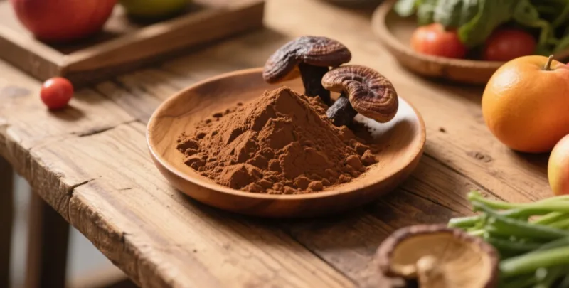 Polvere Di Estratto Di Reishi Biologica: Una Soluzione Naturale Per Stress E Ansia Organic Reishi Powder