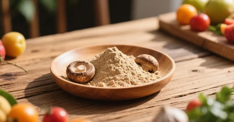 Estratto Di Shiitake Biologico: Salute Immunitaria Organic Shiitake Powder &Amp; Extract Powder