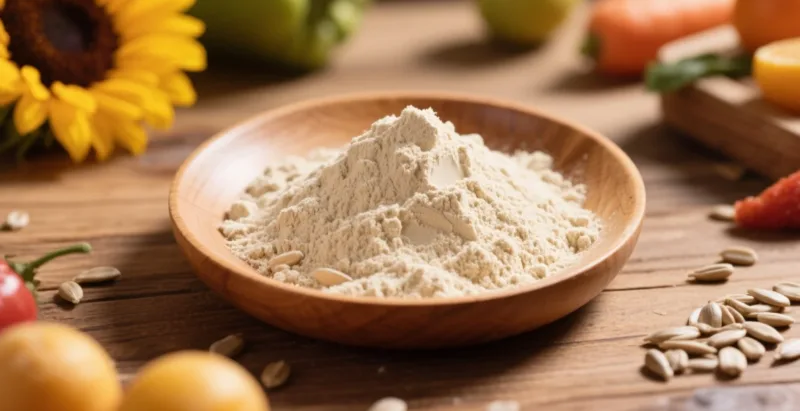Come La Proteina Di Semi Di Girasole Biologica Supporta Le Formulazioni Vegane E Senza Glutine Organic Sunflower Protein Powder