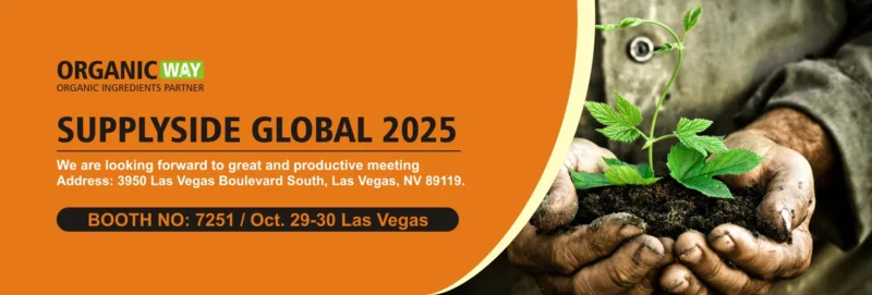 Unisciti A Organicway Al Supplyside Global 2025 Join Organicway At Supplyside Global 2025