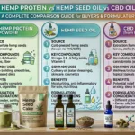 Canapa: proteine vs olio di semi vs olio di CBD