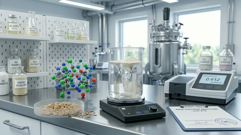 Proteine Di Riso Biologico: Guida Tecnica All'Estrazione Enzimatica E Alle Applicazioni Per I Produttori Organic Rice Protein Technical Specifications, Enzyme Extraction Processing, And Formulation Guide