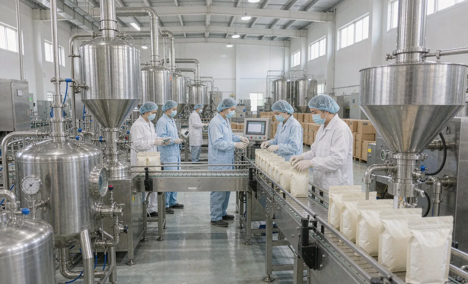 Produzione Stabilimento Di Produzione E Confezionamento Di Ingredienti Biologici